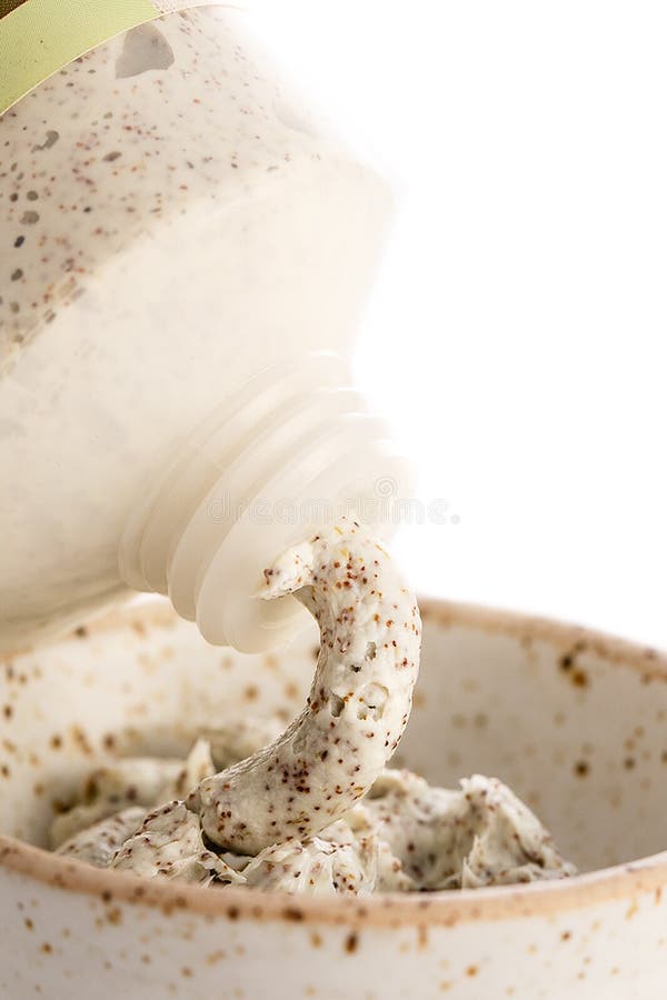 Sample Cream Scrub, Cosmetics Spa Stock Image Image of lotion