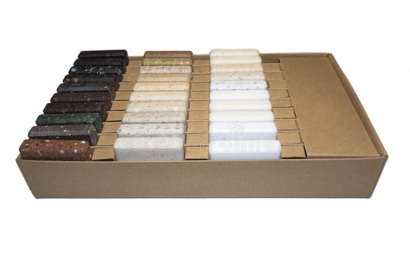 Samples of Artificial Stone Stock Photo Image of decoration, acrylic