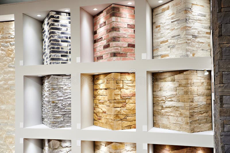 Brick Decorative Wall Panels on Store Stock Image Image of design, solid 274179645