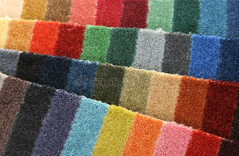 Samples of Color of a Carpet Covering Stock Photo Image of decoration