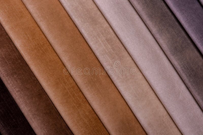 Samples of Furniture Fabrics.Multicolor Fabric Texture Background