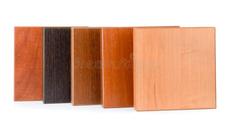 Samples of stained wood royalty free stock photography Samples of stained wood royalty free stock photography