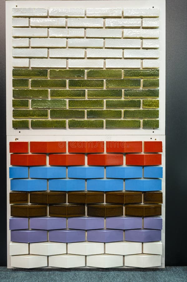 Samples of Tiles for Wall Cladding in a Hardware Store Stock Image Image of color, exterior