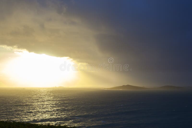 Samson at sunset from St Mary's, Isles of Scilly, England. Samson at sunset from St Mary's, Isles of Scilly, England.