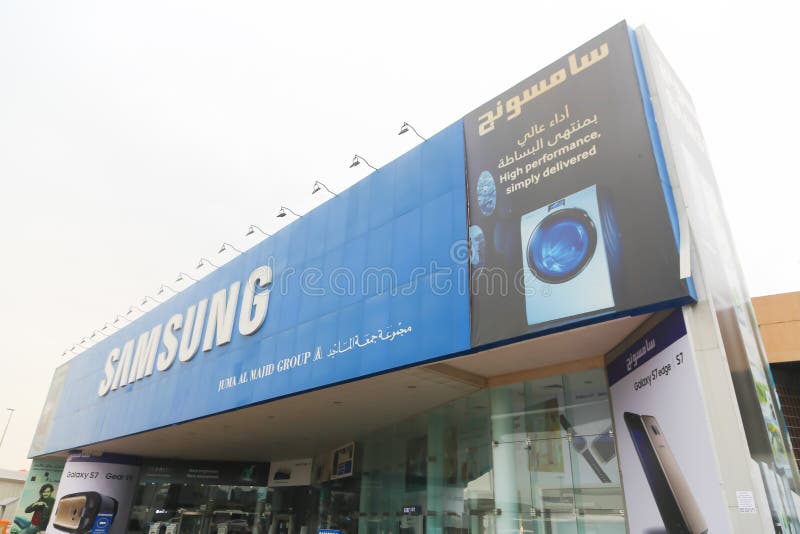Samsung Dubai editorial stock image. Image of mall, drive 82285259