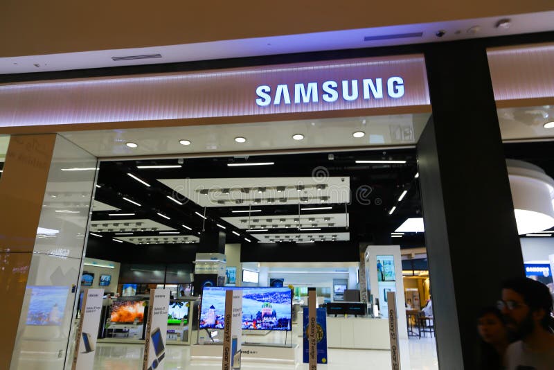 Samsung Electronics Store Hong Kong Editorial Image Image of