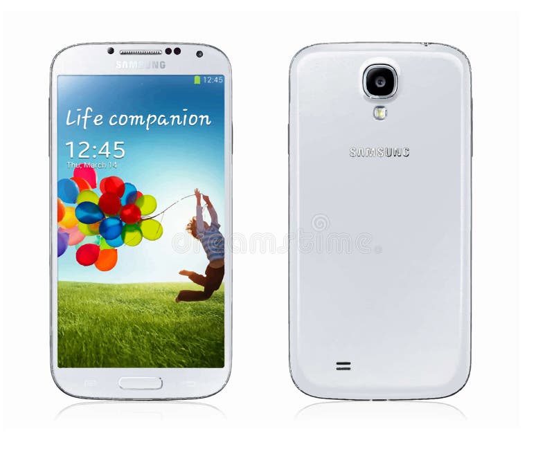 Samsung galaxy s4 Vector stock illustration Samsung galaxy s4 Vector stock illustration