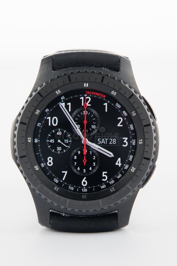 Samsung Gear S3 Smart Watch Editorial Image - Image of technology, connection: 85083475