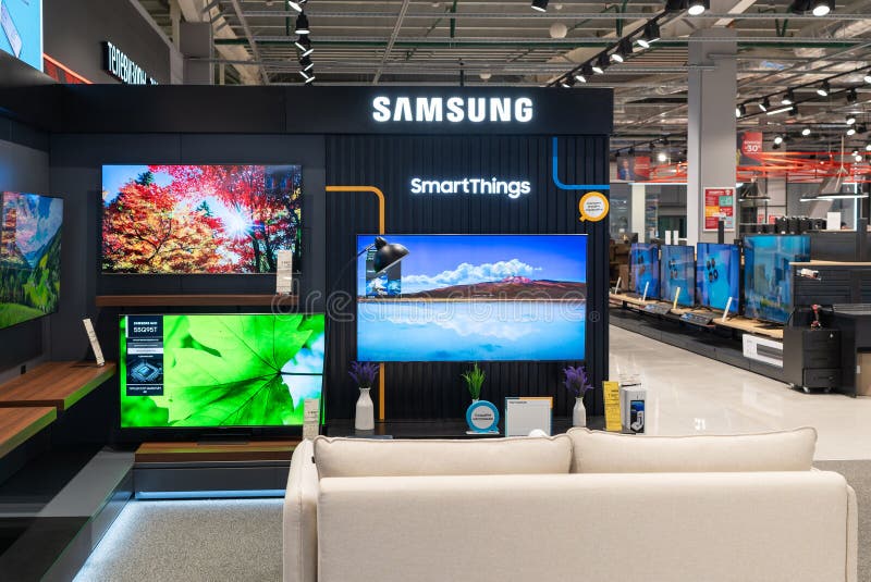 Samsung Logo and TV Display Inside Best Buy Store Editorial Image - Image  of industry, electronic: 115268865