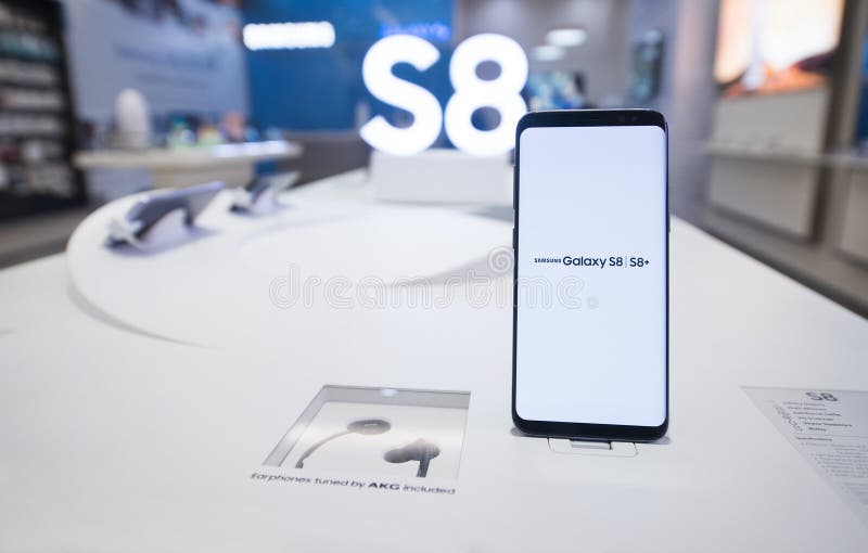 Samsung-Melkweg S8 stock foto's Samsung-Melkweg S8 stock foto's