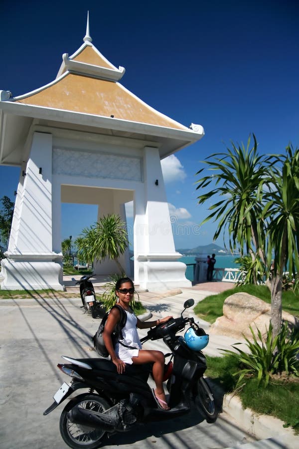 Samui de la KOH del punto de vista de Chaweng imagen de archivo libre de regalías Samui de la KOH del punto de vista de Chaweng imagen de archivo libre de regalías