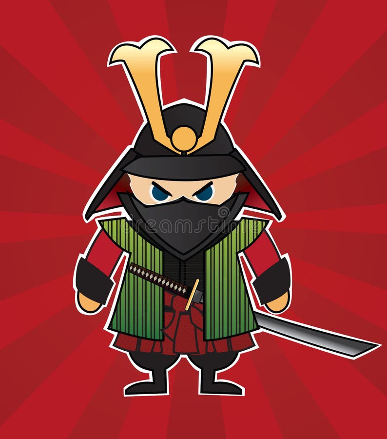 Samurai vector illustration