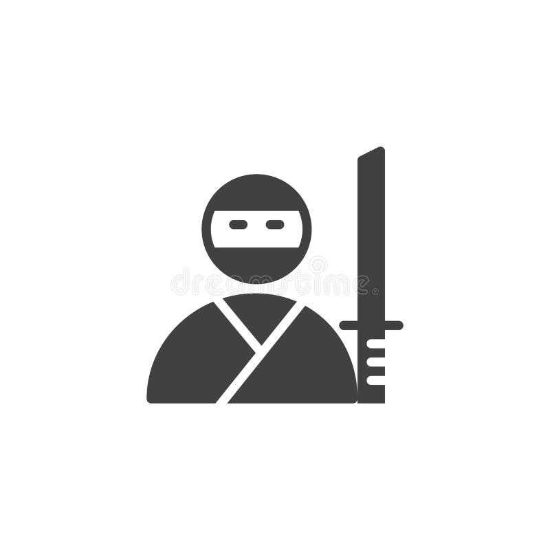 Guerreiro Samurai Japonês. Poderoso Ninja Com Espadas. Cartaz Legal Do  Combatente Asiático Com Katana Ilustração do Vetor - Ilustração de  armadura, preto: 273756613