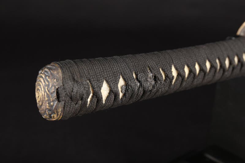 Samurai Sword Katana Handle Stock Photo - Image of arts, knife: 49823854