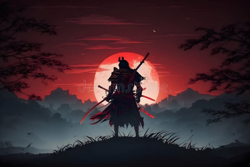 Premium AI Image  Fantasy Anime Fighter Wallpaper Background Image Ai  Generated