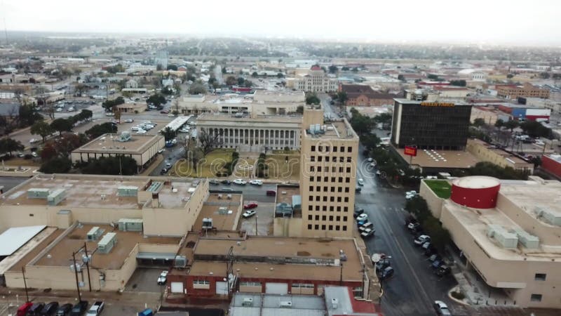 San Angelo, Texas, Amazing Landscape, Downtown, Aerial View