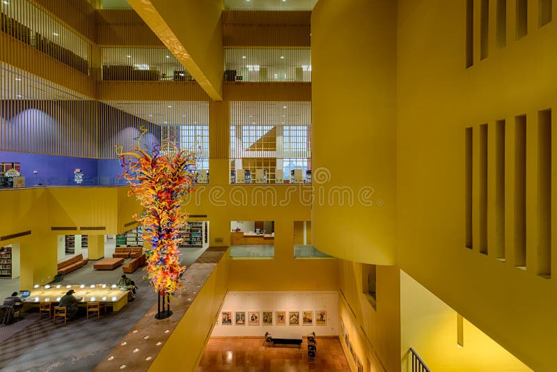San Antonio Central Library lizenzfreie stockfotos San Antonio Central Library lizenzfreie stockfotos