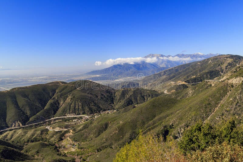 San Bernardino przy zmierzchu czasem obrazy royalty free San Bernardino przy zmierzchu czasem obrazy royalty free