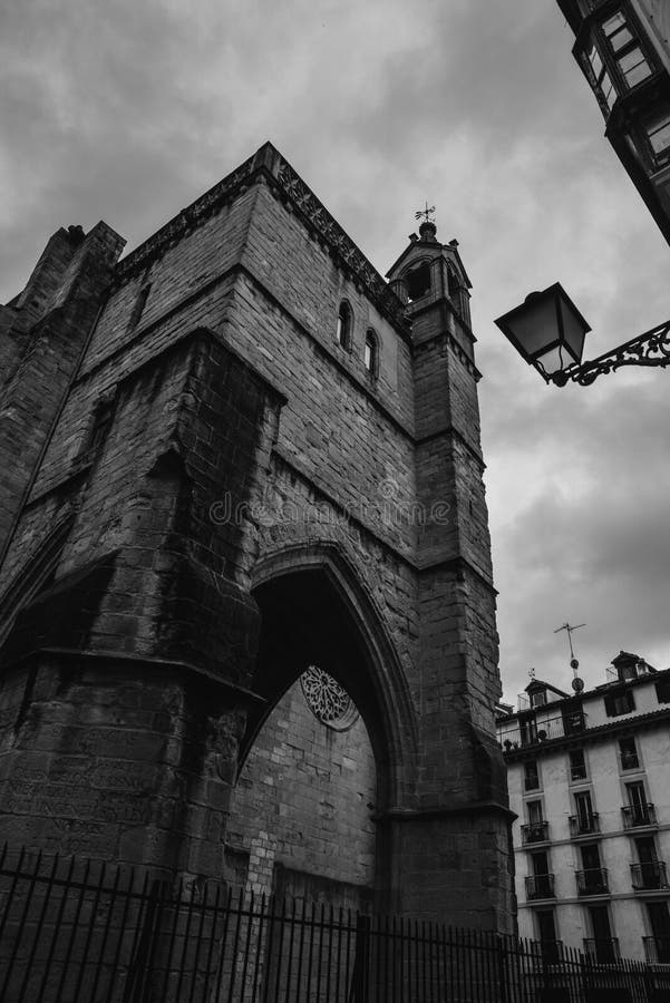 San Bizente eliza Church, San Sebastian, Spain royalty free stock image San Bizente eliza Church, San Sebastian, Spain royalty free stock image