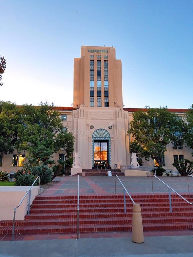 San Diego County Administration Center Foto de archivo editorial