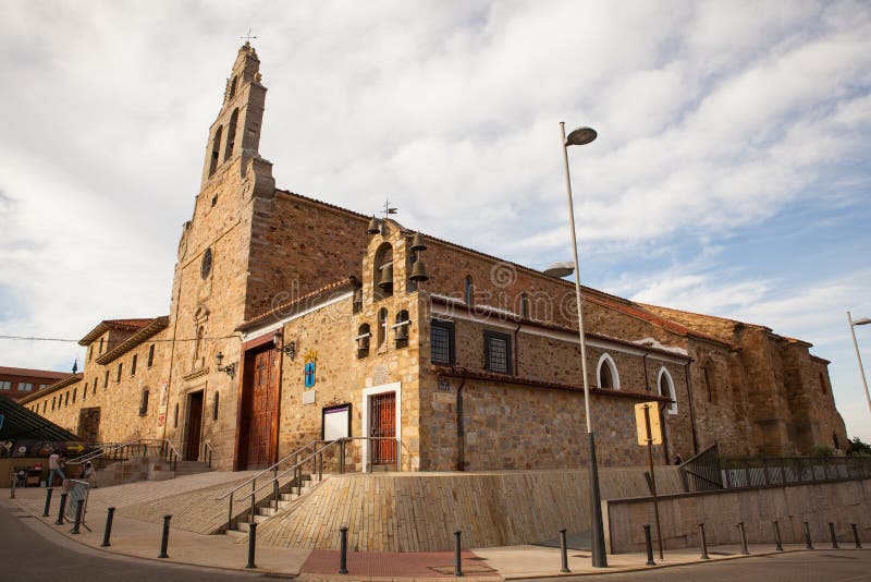 San Francesco Church, Astorga imagenes de archivo