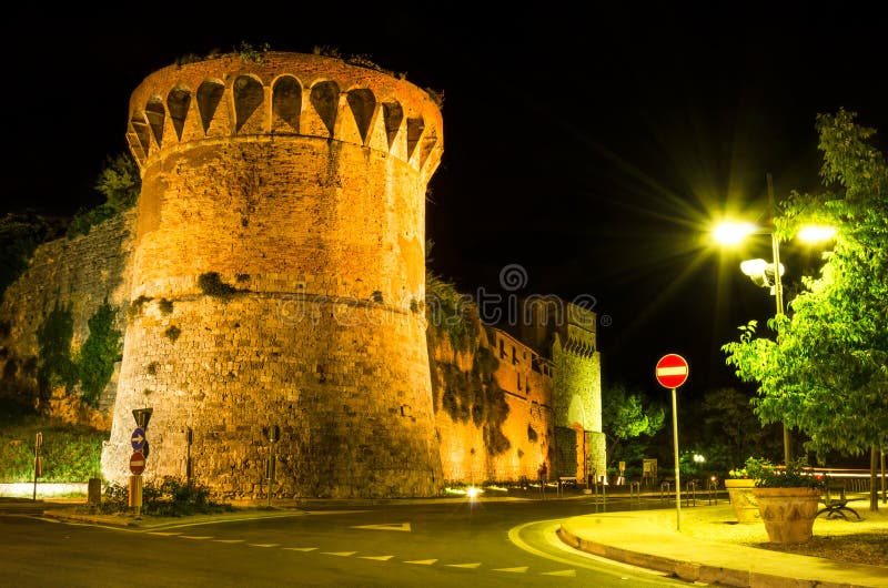 San Francisco bastion, San Gimignano, Tuscany