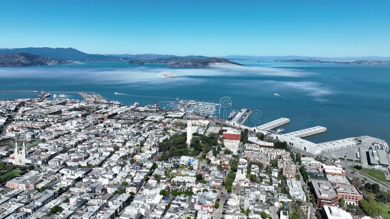 San francisco bay a san francisco in california, stati uniti.