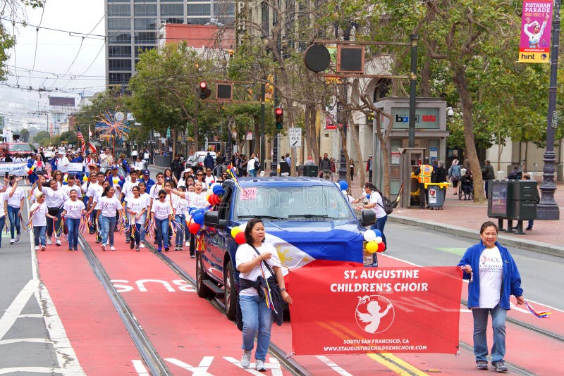 26th annual Pistahan Parade in Downtown San Francisco stock photo 26th annual Pistahan Parade in Downtown San Francisco stock photo