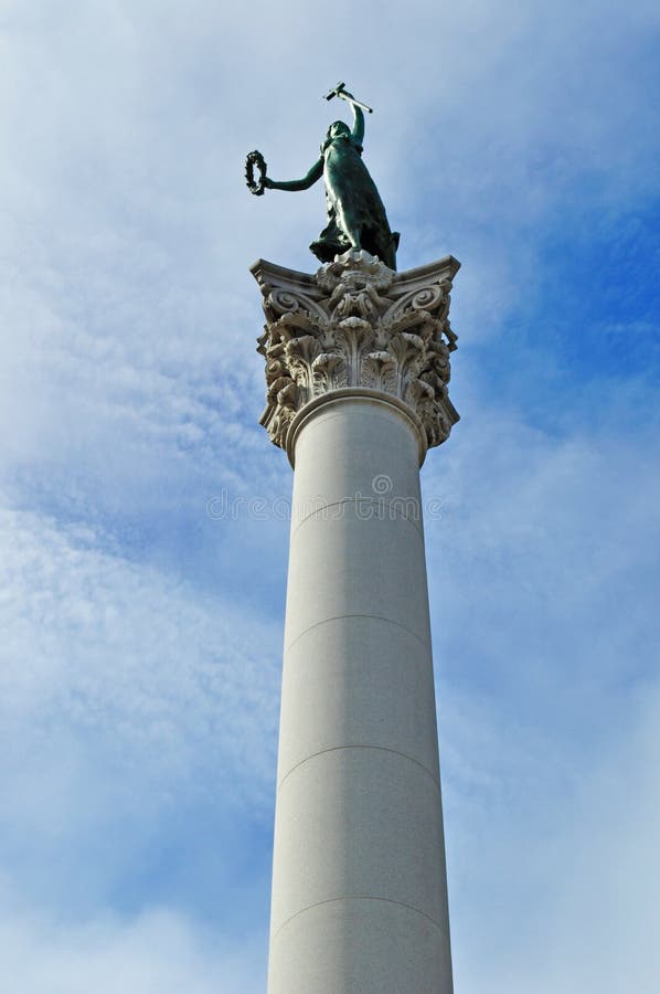 San Francisco, Public Monument, Goddess of Victory, Statue, Union ...