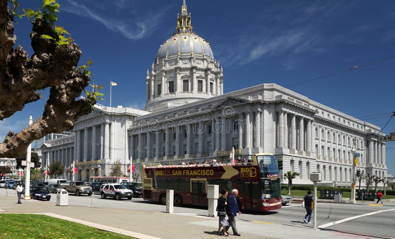 San Francisco City Hall fotografia stock libera da diritti