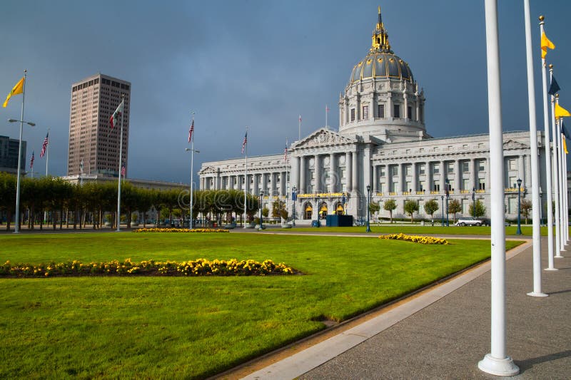San Francisco City Hall royalty-vrije stock afbeelding San Francisco City Hall royalty-vrije stock afbeelding