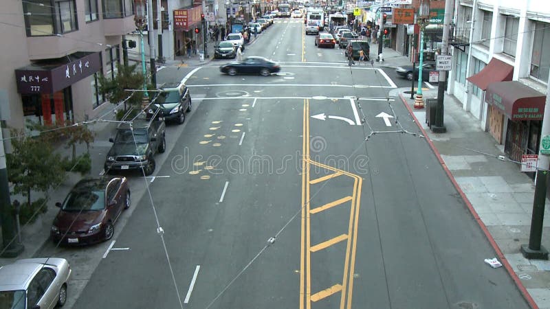 San Francisco City Traffic Time Lapse - clip 1