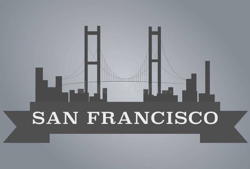 San Francisco City royalty free illustration San Francisco City royalty free illustration