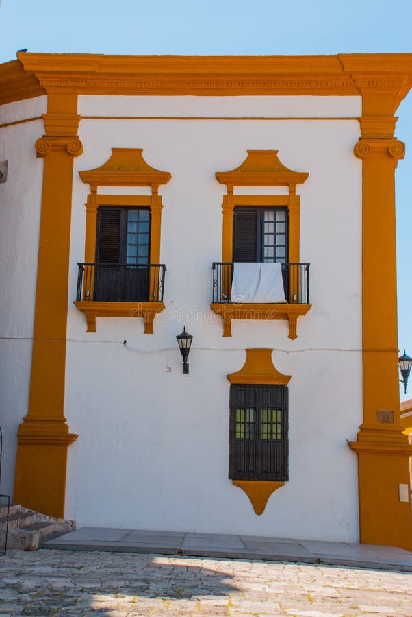 San Francisco de Campeche, México: Opinión el San anterior Jose Cathedral Era el templo principal del monasterio de la jesuita, a fotos de archivo libres de regalías