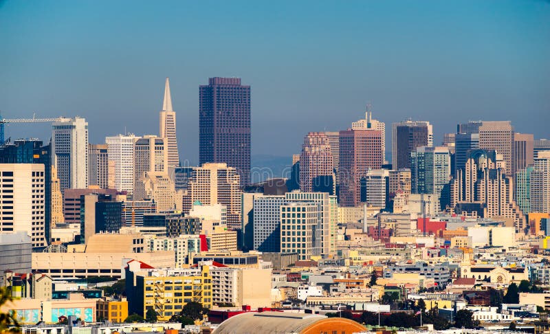 San Francisco horisont arkivbilder San Francisco horisont arkivbilder