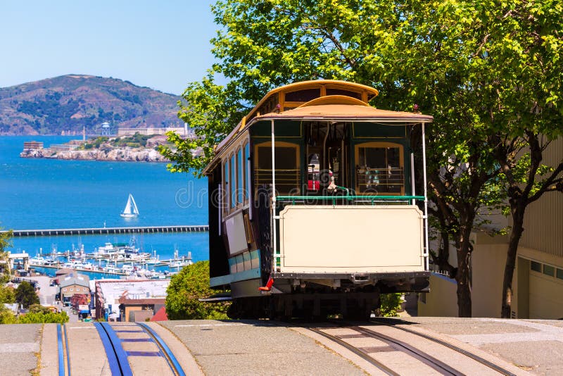 Straßen seilbahnkabine Straßenbahn aus vereinigte Staaten von Amerika.