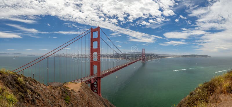 San Francisco Kalifornien, USA: Golden gate bridge, kanal- och medborgarerekreationsområde arkivbilder San Francisco Kalifornien, USA: Golden gate bridge, kanal- och medborgarerekreationsområde arkivbilder