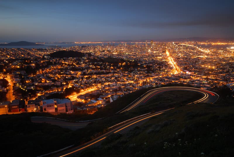 San francisco at night