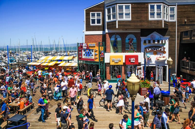 San Francisco Pier 39 Boardwalk