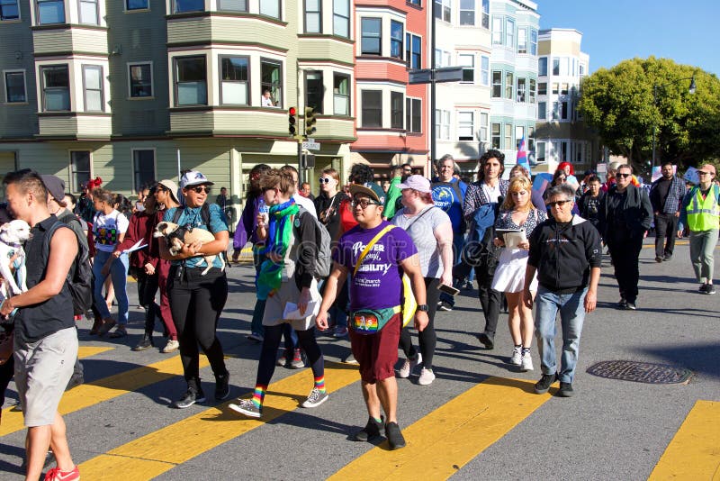 San Francisco 16th annual Trans March.