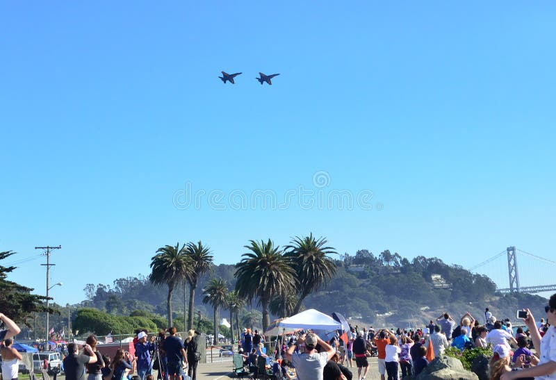 San Fransisco floty tydzień 2014 obraz royalty free