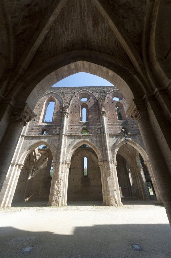 San Galgano (Siena, Tuscany, Italy) royalty free stock photo San Galgano (Siena, Tuscany, Italy) royalty free stock photo