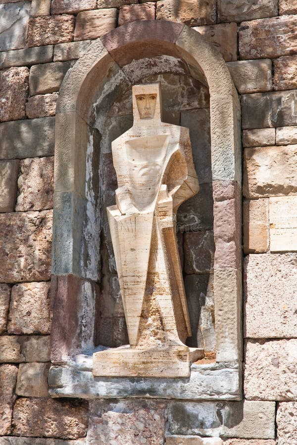 San George da Picasso, monastero del Montserrat fotografia stock libera da diritti San George da Picasso, monastero del Montserrat fotografia stock libera da diritti