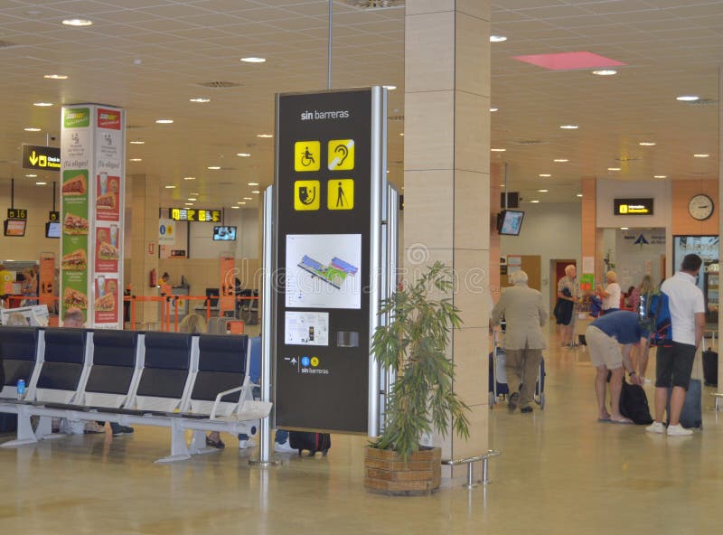 San Javier Airport In Murcia royaltyfri foto San Javier Airport In Murcia royaltyfri foto