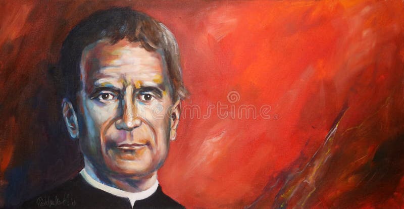 Saint John Bosco, famous Benediktbeuern abbey, Germany. Saint John Bosco, famous Benediktbeuern abbey, Germany.