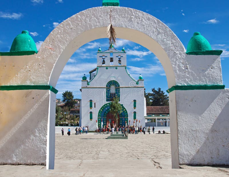 San Juan Chamula, Chiapas, Mexico royaltyfria foton San Juan Chamula, Chiapas, Mexico royaltyfria foton
