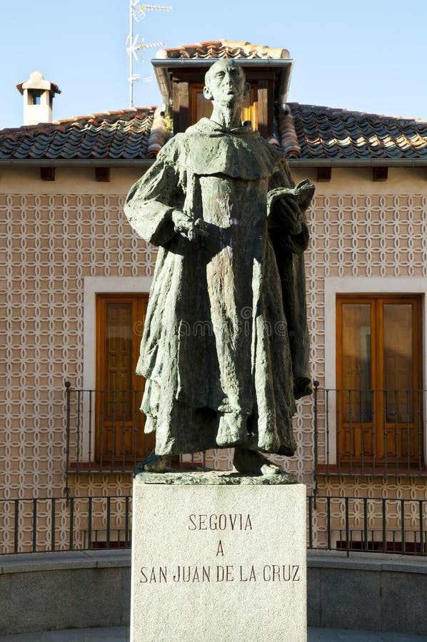 San Juan de la Cruz Statue - Segovia - la Spagna