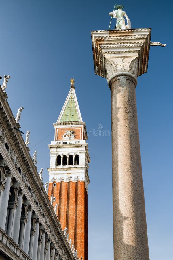 San Marco campanile in Venice, Italy