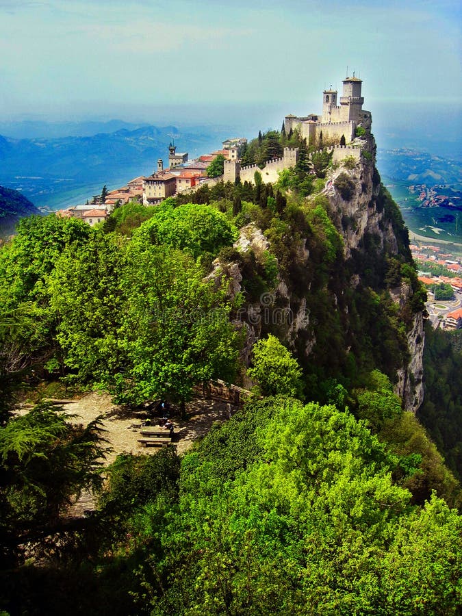 Sightseeing of the Republic of San Marino hdr