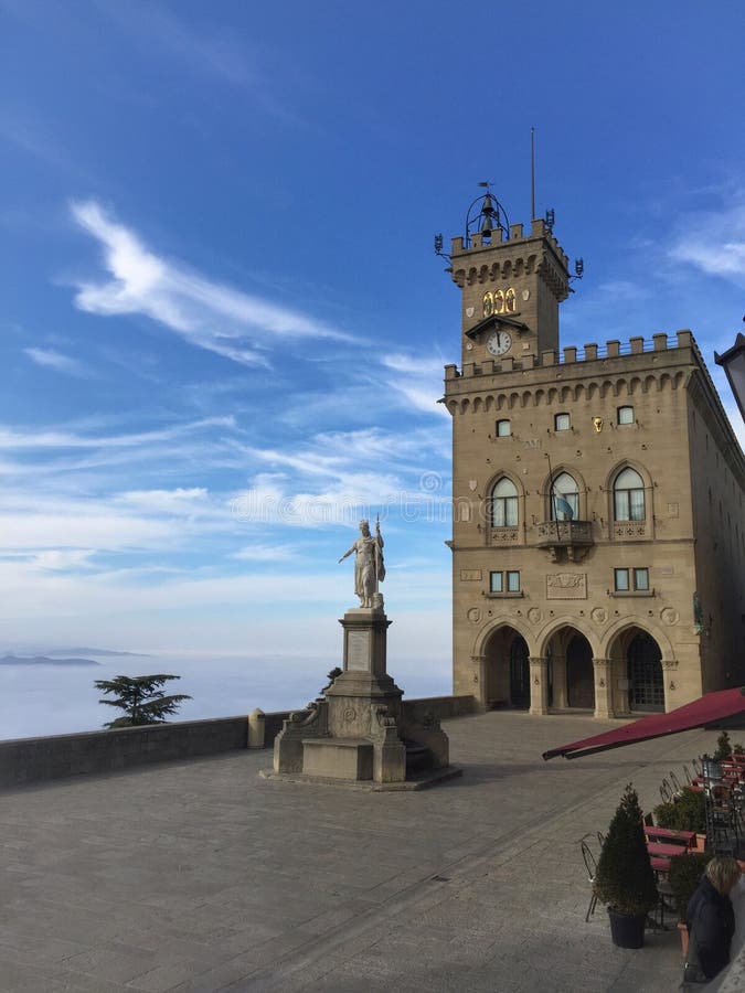 San Marino stock image. Image of italy, city, architecture - 66351281